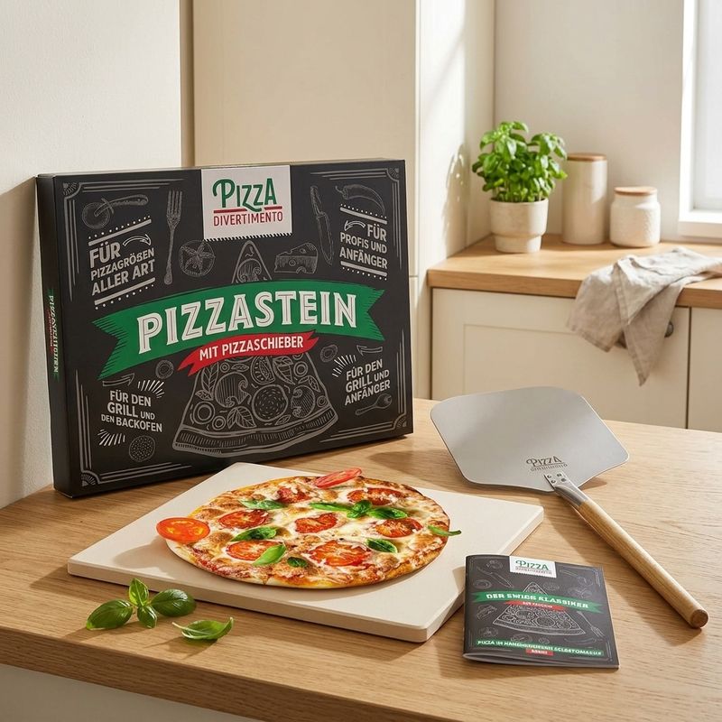 KI-generiertes Symbolbild: pizzastein