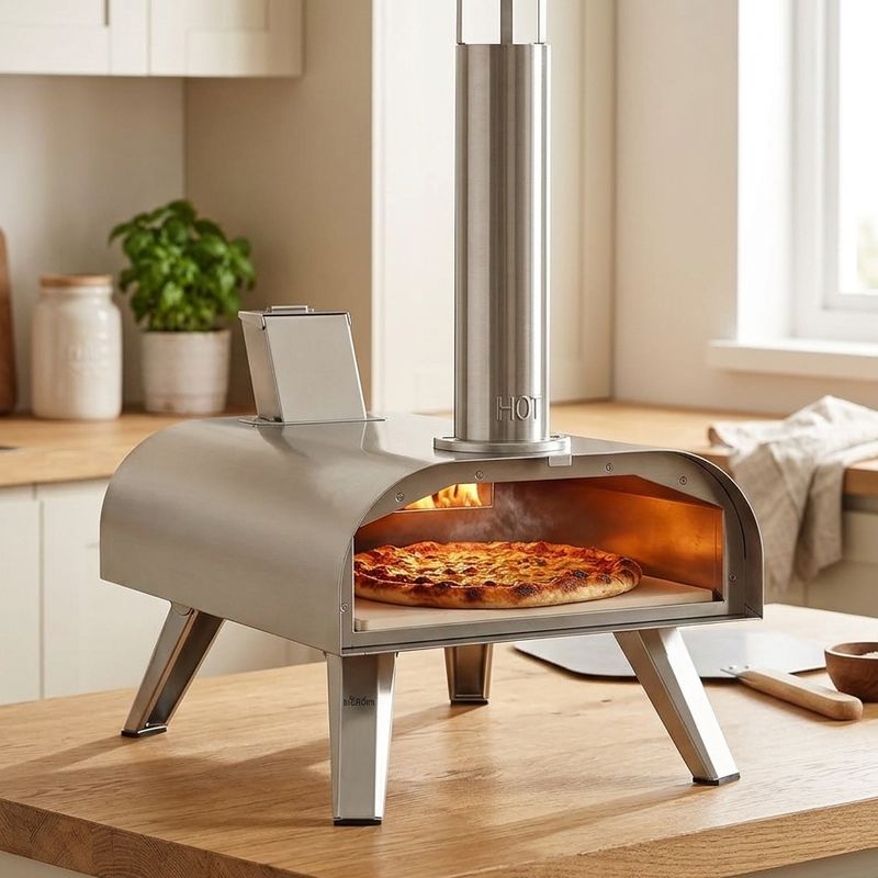 KI-generiertes Symbolbild: pizzaofen